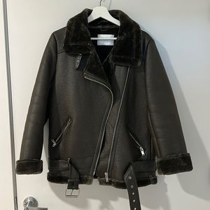 Zara aviator jacket